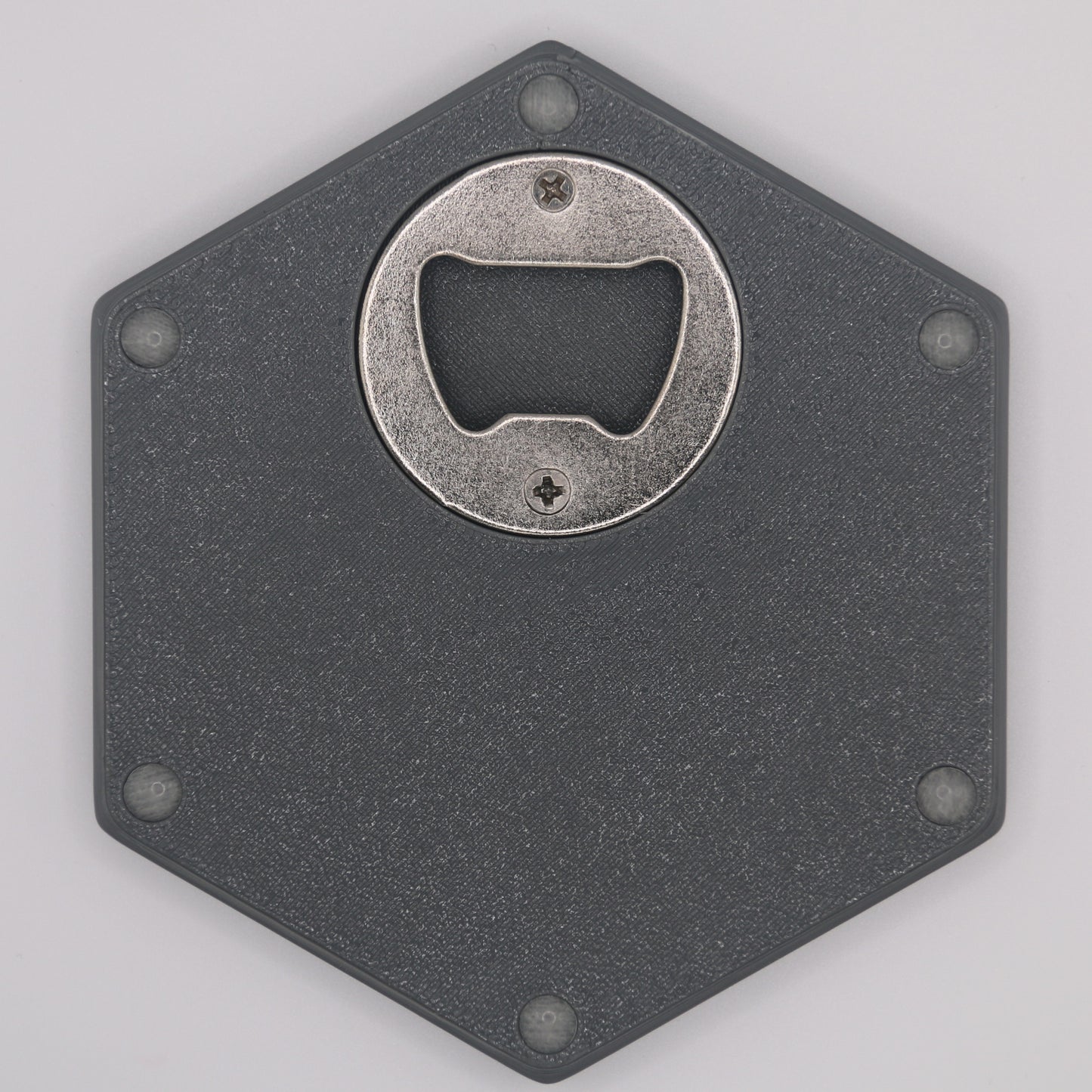 Ahoi! – Hexagon Getränkeuntersetzer mit Kork und Flaschenöffner