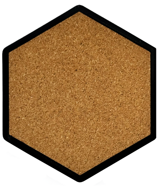 Hexagon Getränkeuntersetzer mit Flaschenöffner zum selber Designen!