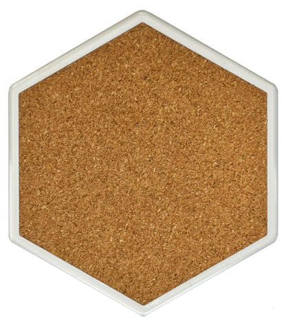 Hexagon Getränkeuntersetzer mit Flaschenöffner zum selber Designen!