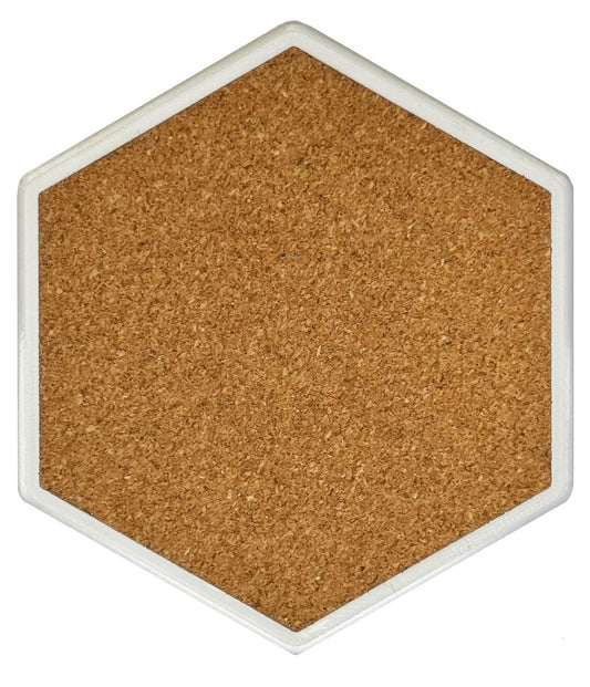 Hexagon Getränkeuntersetzer mit Flaschenöffner zum selber Designen!